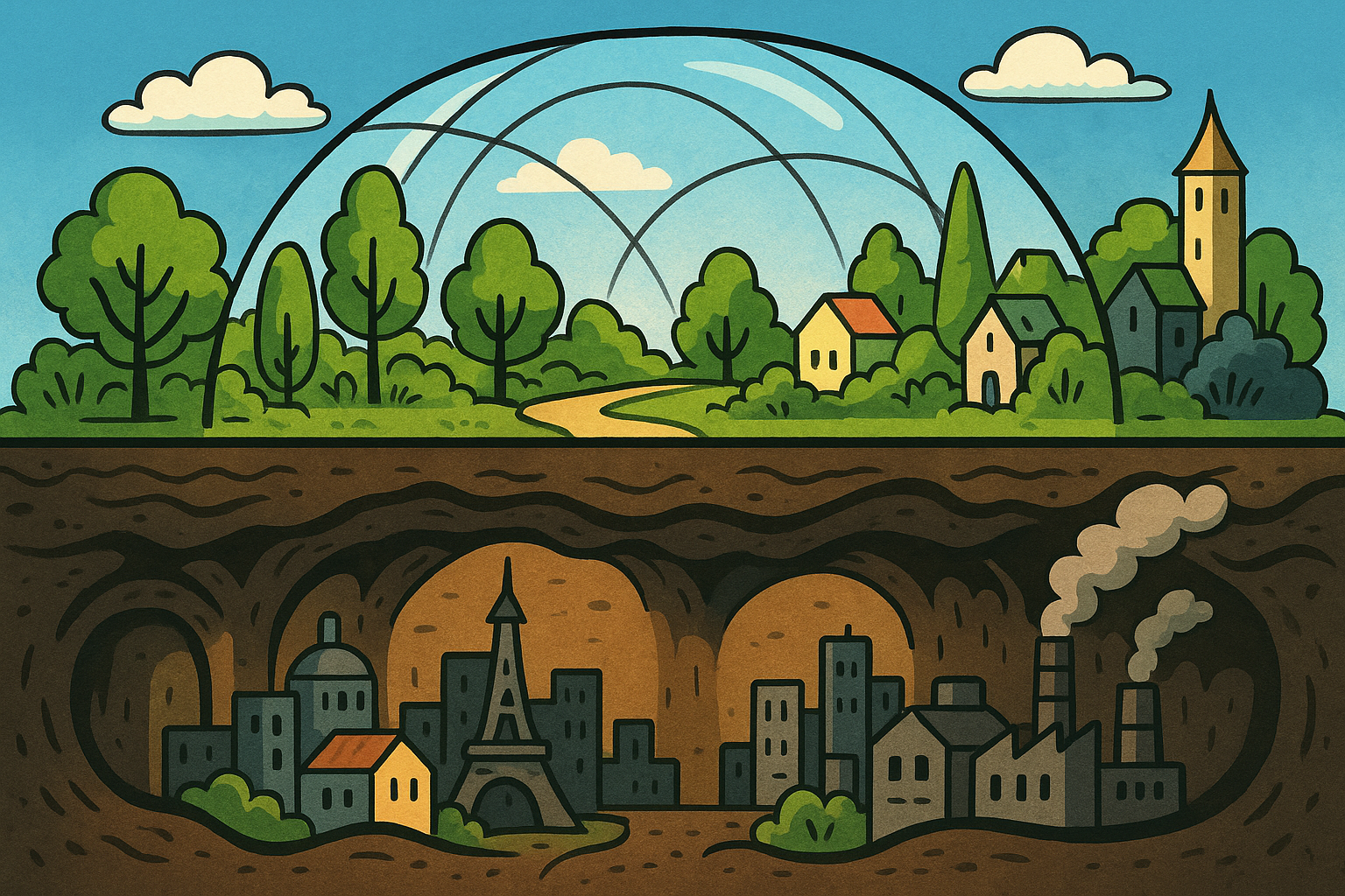 The Mirror Cities